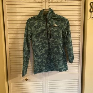 Women’s North Face Camo Quarter Zip